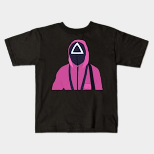 Pink Mask Kids T-Shirt